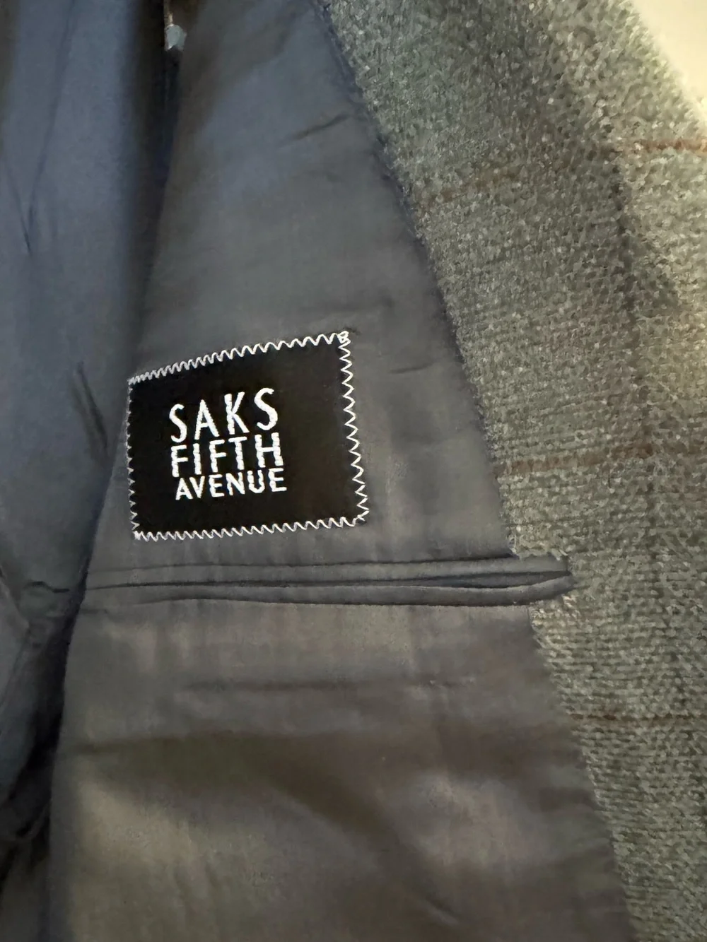 Giorgio Armani Windowpane Sport Coat - Tailored Blazer